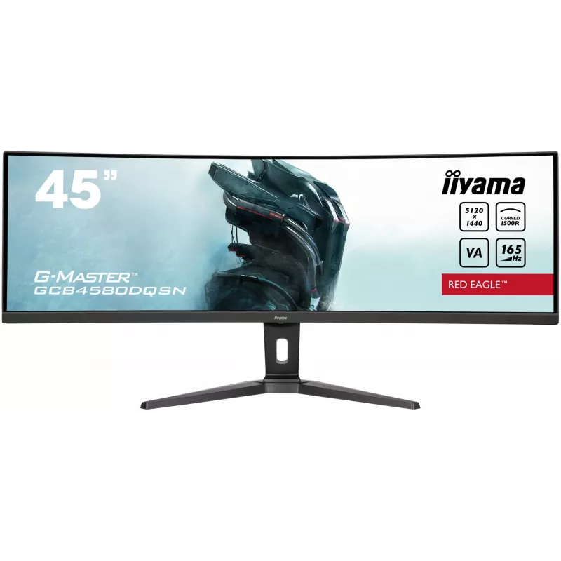 iiyama G-MASTER RED EAGLE CURVED arvutimonitor 113 cm (44.5 tolli) 5120 x 1440 pikslit Dual QHD LED must