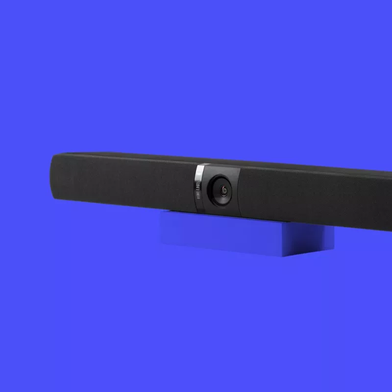 Owl Labs Owl Bar videokonverentsiseade — 4K videokonverentsiriba aktiivse kõneleja fookusega (lisage Meeting Owl 3 või Pro 360-kraadise katvuse ja automaatse kaameravahetuse jaoks)