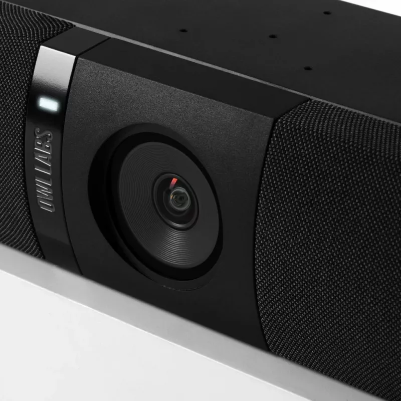 Owl Labs Owl Bar videokonverentsiseade — 4K videokonverentsiriba aktiivse kõneleja fookusega (lisage Meeting Owl 3 või Pro 360-kraadise katvuse ja automaatse kaameravahetuse jaoks)