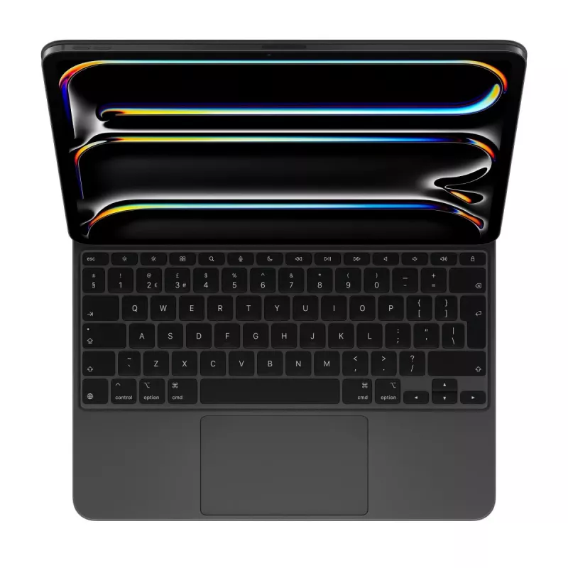 APPLE Magic klaviatuur iPad Pro 13-tollisele (M4) - must - Briti inglise keel