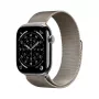 APPLE Watch Series 11 GPS + Cellular 46mm naturaalne titaankorpus naturaalse Milano aasaga M/L