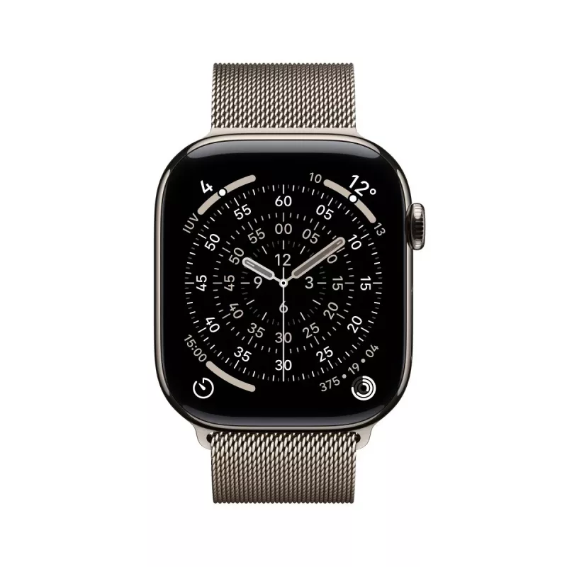 APPLE Watch Series 11 GPS + Cellular 46mm naturaalne titaankorpus naturaalse Milano aasaga M/L