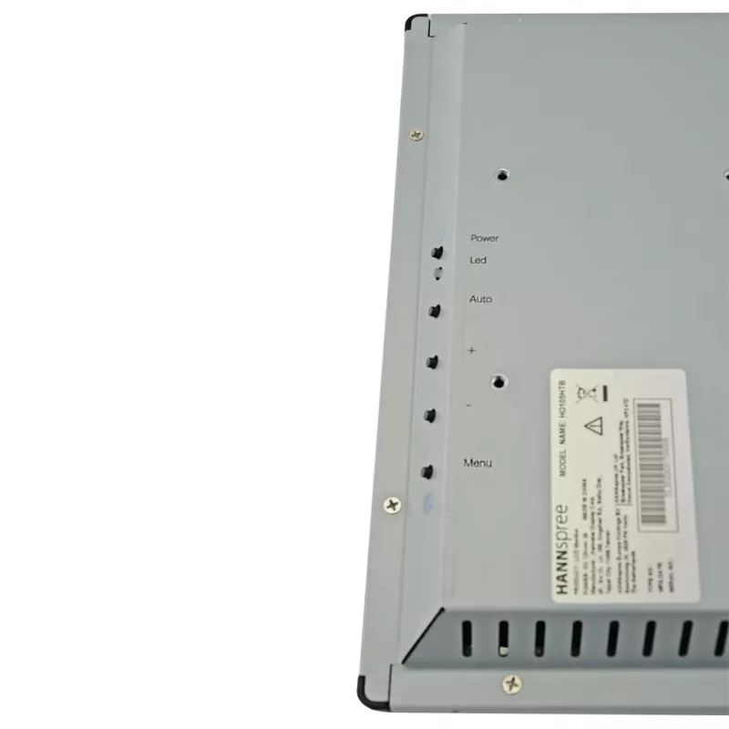 Hannspree Open Frame HO 105 HTB Digitaalne infotahvel 25,6 cm (10,1 tolli) LCD 350 cd/m² HD Must Puuteekraan