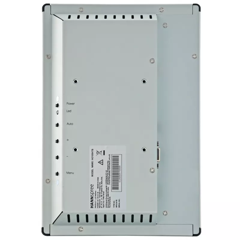 Hannspree Open Frame HO 105 HTB Digitaalne infotahvel 25,6 cm (10,1 tolli) LCD 350 cd/m² HD Must Puuteekraan