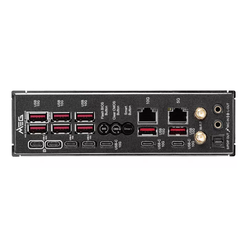 Emaplaat MSI MEG X870E GODLIKE — X870E kiibistik, AM5 pesa, ATX, DDR5 tugi