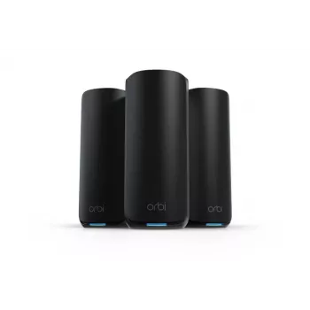 NETGEAR Orbi 870 kolmeribaline (2,4 GHz / 5 GHz / 6 GHz) Wi-Fi 7 (802.11be) Must 4 sisemist