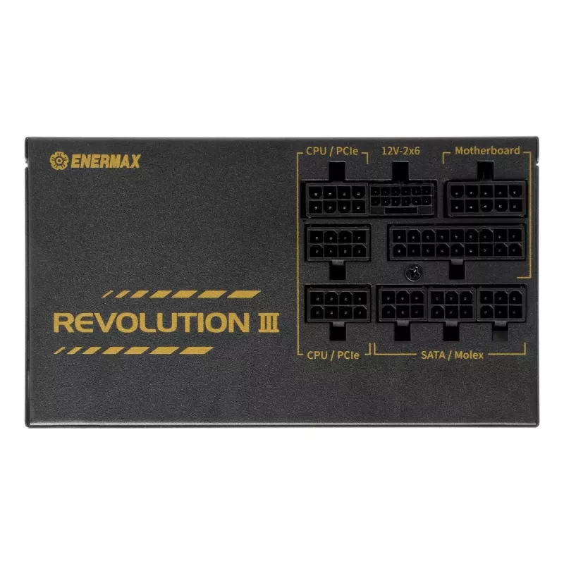 ENERMAX toiteplokk Revolution III 850 W 80 Plus Gold täismoodulne ATX 3.1