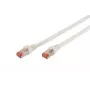 võrgukaabel Digitus CAT 6 S/FTP patch cord RJ-45 Cat6 5m Valge