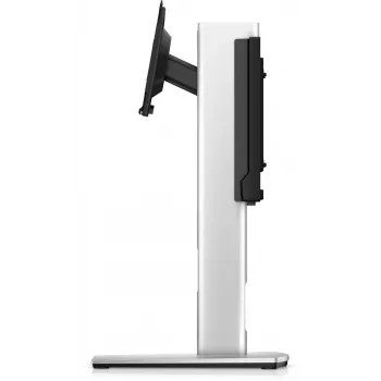 DELL Pro Micro All-in-One Stend - MFS22, 5,8 kg, 48,3 cm (19 tolli), 68,6 cm (27 tolli), 100 x 100 mm, Kõrguse reguleerimine, Hõbedane, Must