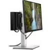 DELL Pro Micro All-in-One Stend - MFS22, 5,8 kg, 48,3 cm (19 tolli), 68,6 cm (27 tolli), 100 x 100 mm, Kõrguse reguleerimine, Hõbedane, Must