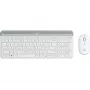 LOGITECH Slim juhtmevaba klaviatuuri ja hiire komplekt MK470 - valge - QWERTY USA/rahvusvaheline