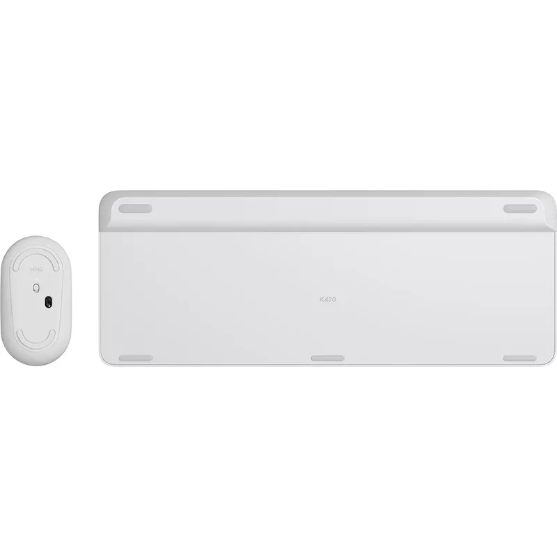 LOGITECH Slim juhtmevaba klaviatuuri ja hiire komplekt MK470 - valge - QWERTY USA/rahvusvaheline