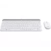 LOGITECH Slim juhtmevaba klaviatuuri ja hiire komplekt MK470 - valge - QWERTY USA/rahvusvaheline