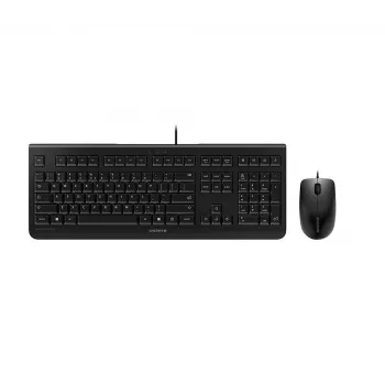 CHERRY DC 2000 klaviatuur hiirega universaalne USB QWERTY USA inglise must