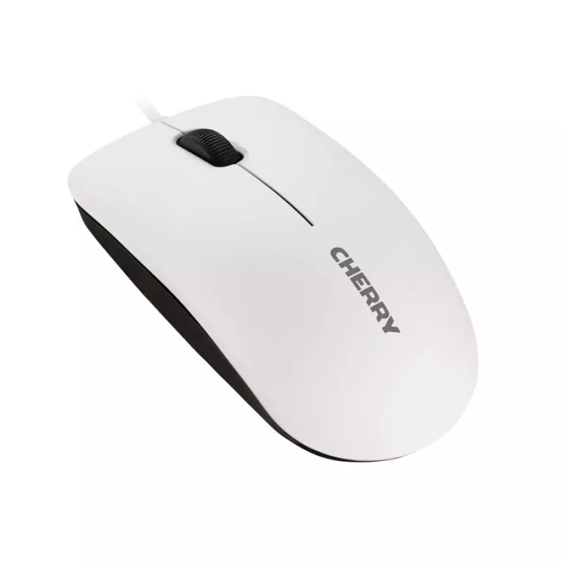 CHERRY MC 1000 Juhtmega hiir, kahvatuhall, USB, mõlemakäeline, optiline, USB Type-A, 1200 DPI, hall