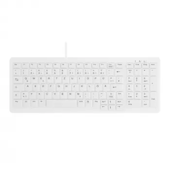 Contour Design Active Key Contour ClassicClean Meditsiiniline klaviatuur eemaldatava kaanega kompaktne juhtmega valge DE C7000