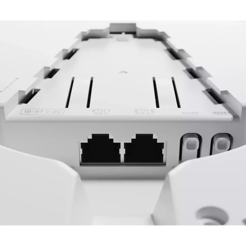Lae-/seinapääsupunkt MikroTik cAP XL ac Wi‑Fi 802.11ac kaheriba 2,4/5 GHz PoE, 2× Gigabit Ethernet, RouterOS, valge