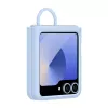Samsung EF-PF741TLEGWW mobiiltelefoni ümbris 17 cm (6,7 tolli) Kaitseümbris Sinine