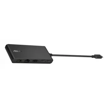 ASUS Dual 4K USB-C Dock DC201 Juhtmega USB 3.2 Gen 2 (3.1 Gen 2) Type-C Must