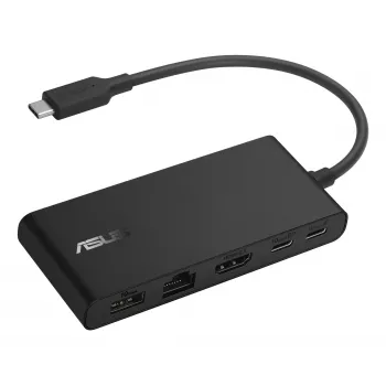 ASUS Dual 4K USB-C Dock DC201 Juhtmega USB 3.2 Gen 2 (3.1 Gen 2) Type-C Must