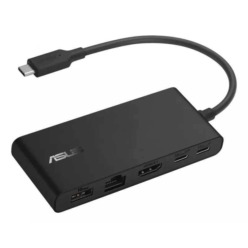 ASUS Dual 4K USB-C Dock DC201 Juhtmega USB 3.2 Gen 2 (3.1 Gen 2) Type-C Must