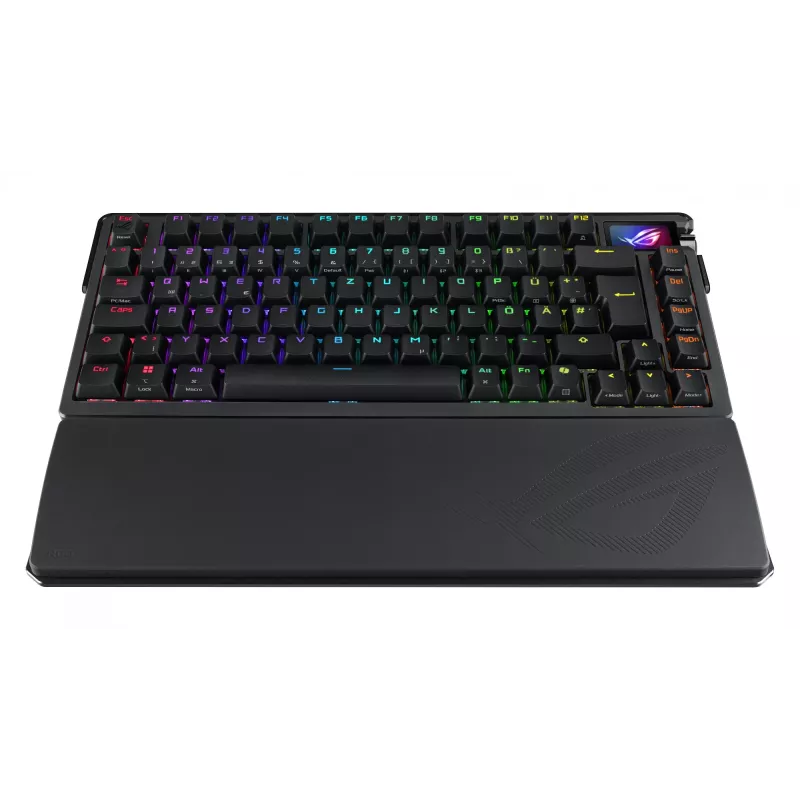 ASUS ROG Azoth Extreme klaviatuur Gaming USB + RF Wireless + Bluetooth QWERTZ Must