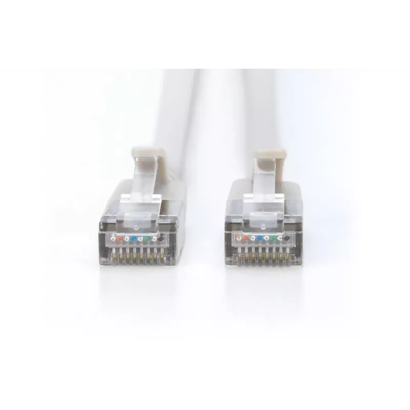 DIGITUS õhuke patch-kaabel - CAT6A - F-FTP - 3m - Hall