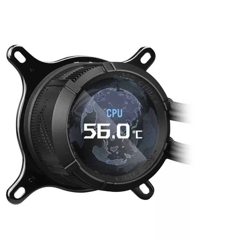 ASUS ROG STRIX LC III 360 ARGB protsessori vesijahutuskomplekt 12 cm Must