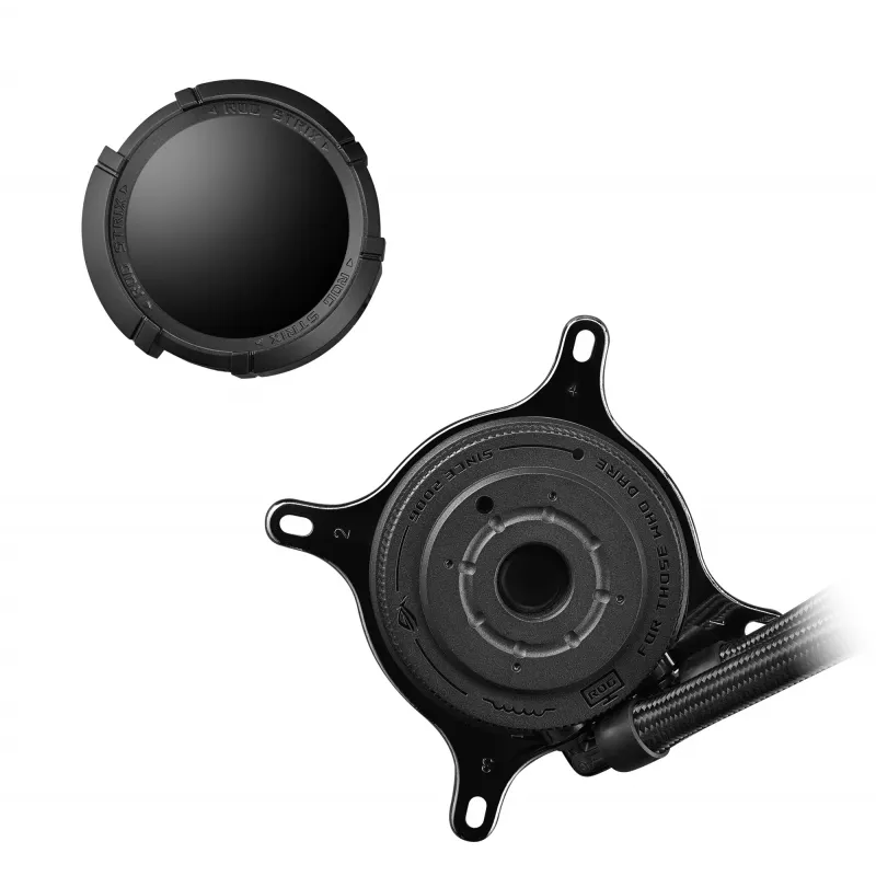 ASUS ROG STRIX LC III 360 ARGB protsessori vesijahutuskomplekt 12 cm Must