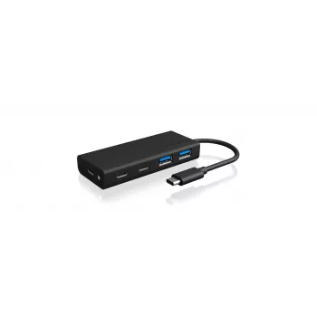 ICY BOX IB-HUB1426-CPD USB 3.2 Gen 1 (3.1 Gen 1) Type-C 5000 Mbit/s Must