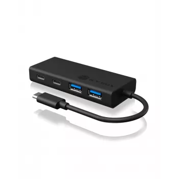 ICY BOX IB-HUB1426-CPD USB 3.2 Gen 1 (3.1 Gen 1) Type-C 5000 Mbit/s Must