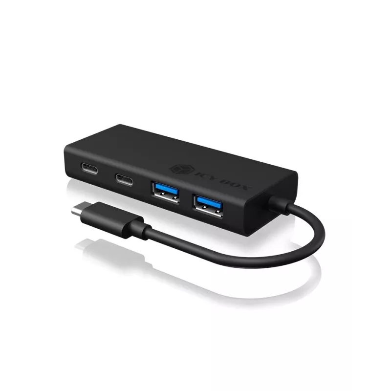 ICY BOX IB-HUB1426-CPD USB 3.2 Gen 1 (3.1 Gen 1) Type-C 5000 Mbit/s Must