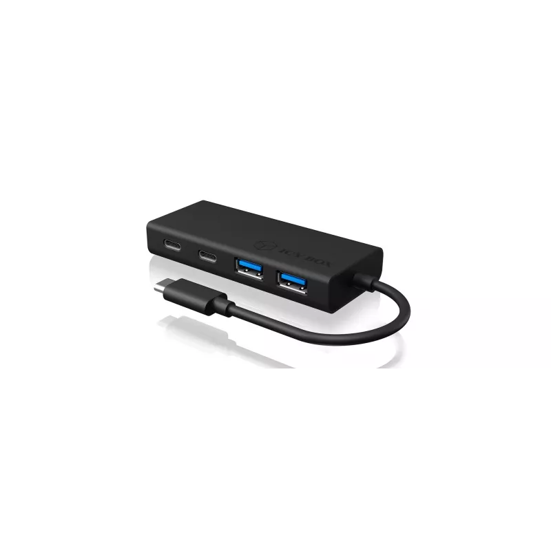 ICY BOX IB-HUB1426-CPD USB 3.2 Gen 1 (3.1 Gen 1) Type-C 5000 Mbit/s Must