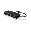 ICY BOX IB-HUB1426-CPD USB 3.2 Gen 1 (3.1 Gen 1) Type-C 5000 Mbit/s Must