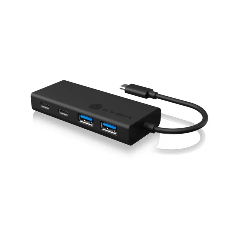 ICY BOX IB-HUB1426-CPD USB 3.2 Gen 1 (3.1 Gen 1) Type-C 5000 Mbit/s Must
