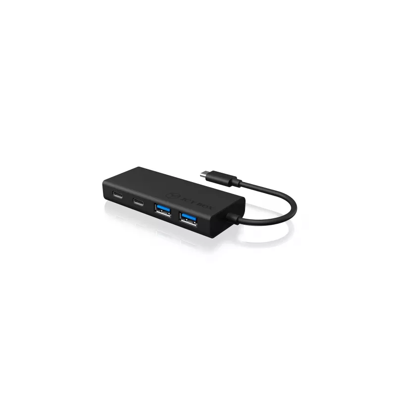 ICY BOX IB-HUB1426-CPD USB 3.2 Gen 1 (3.1 Gen 1) Type-C 5000 Mbit/s Must