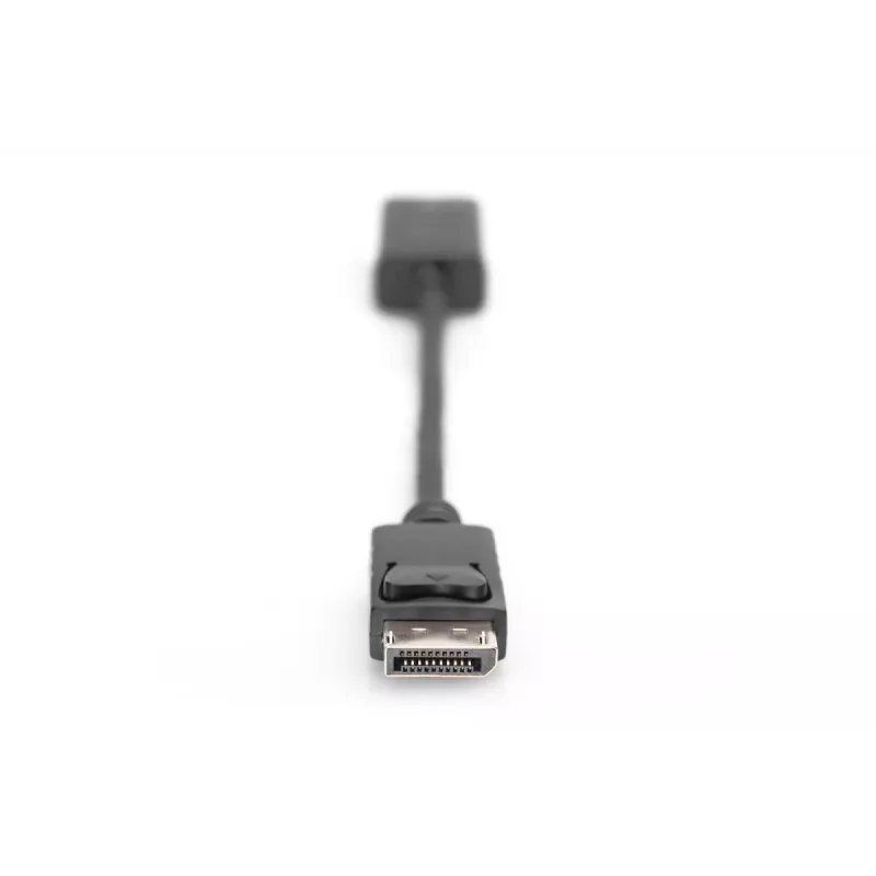 DIGITUS DP - HDMI kaabel 20 cm must DP - HDMI tüüp A M/F HDMI 2.0