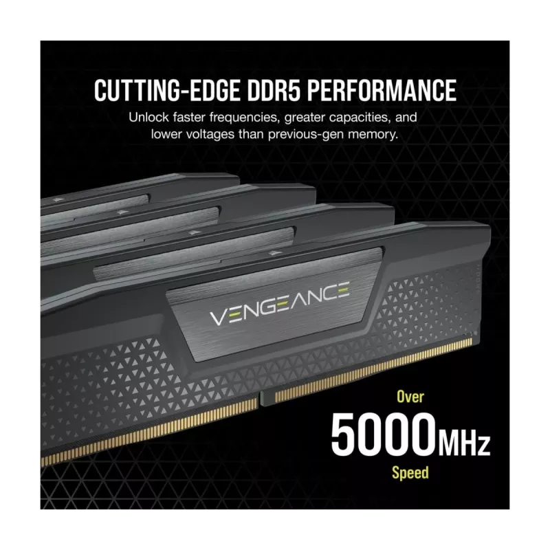 CORSAIR mälu 64GB - DDR5 (2x32GB) DRAM 5600MT/s CL40 mälukomplekt - must Vengeance
