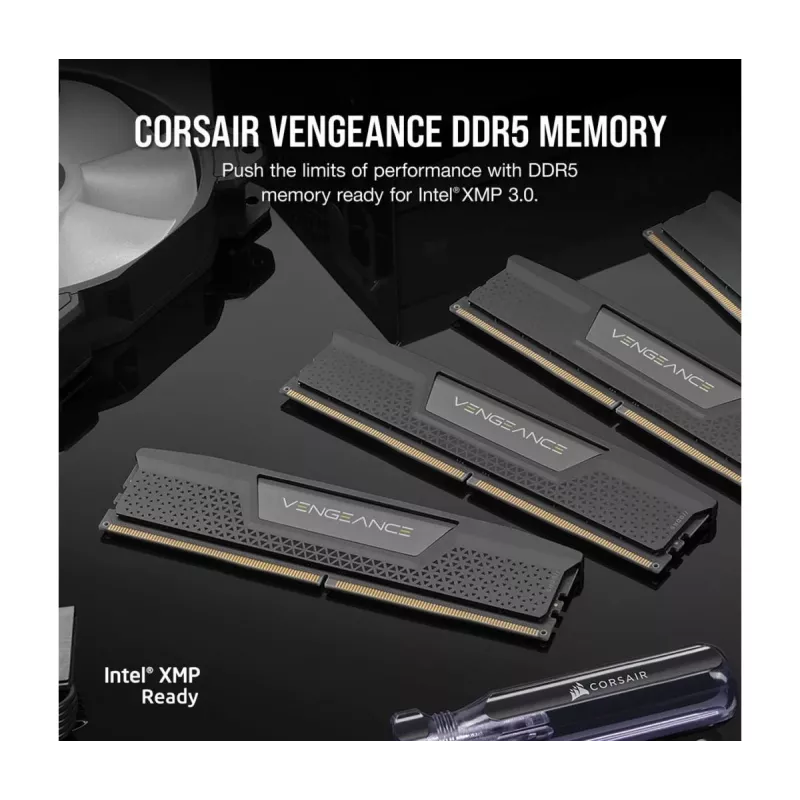 CORSAIR mälu 64GB - DDR5 (2x32GB) DRAM 5600MT/s CL40 mälukomplekt - must Vengeance