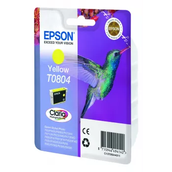 Epson Hummingbird Singlepack kollane T0804 Claria Photographic Ink