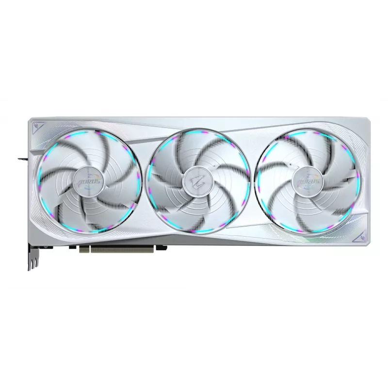 Videokaart GIGABYTE AORUS GeForce RTX 5080 MASTER ICE 16G — 16GB GDDR7, 256-bit, PCIe 5.0, 2805 MHz