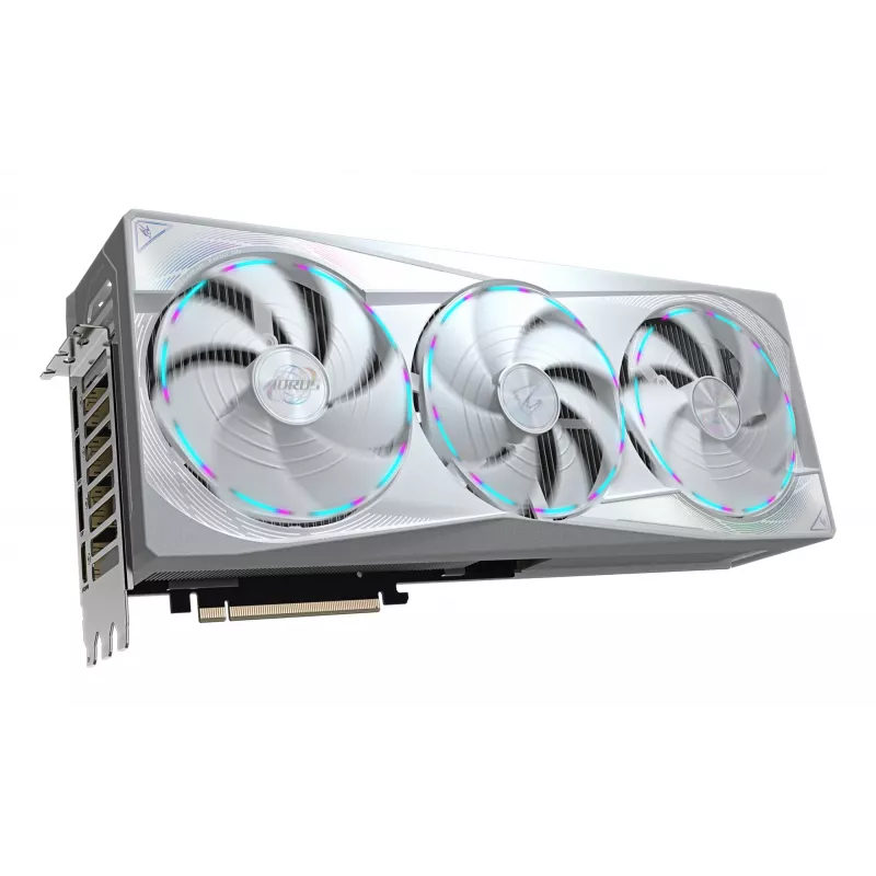 Videokaart GIGABYTE AORUS GeForce RTX 5080 MASTER ICE 16G — 16GB GDDR7, 256-bit, PCIe 5.0, 2805 MHz