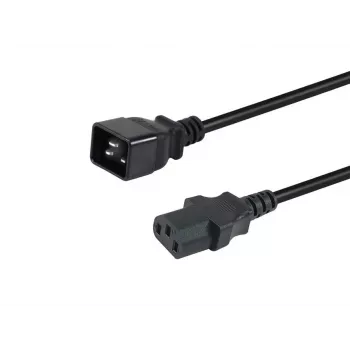Equip 112141 toitekaabel Must 3 m IEC C20 IEC C13