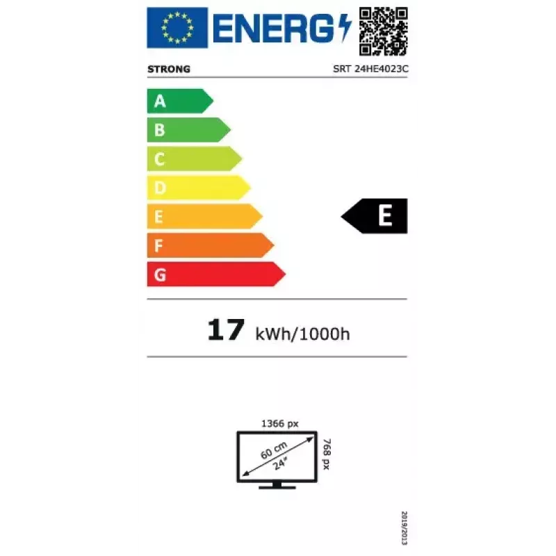 Televiisor Strong SRT 24HE4023C 24 tolli HD LCD 1366 x 768