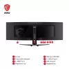 MSI MPG 491CQPDE QD-OLED arvutimonitor 124,5 cm (49 tolli) 5120 x 1440 pikslit DQHD must