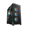 Arvuti korpus COUGAR Gaming CGR-5AD1B-RGB Midi Tower Must