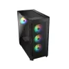 Arvuti korpus COUGAR Gaming CGR-5AD1B-RGB Midi Tower Must