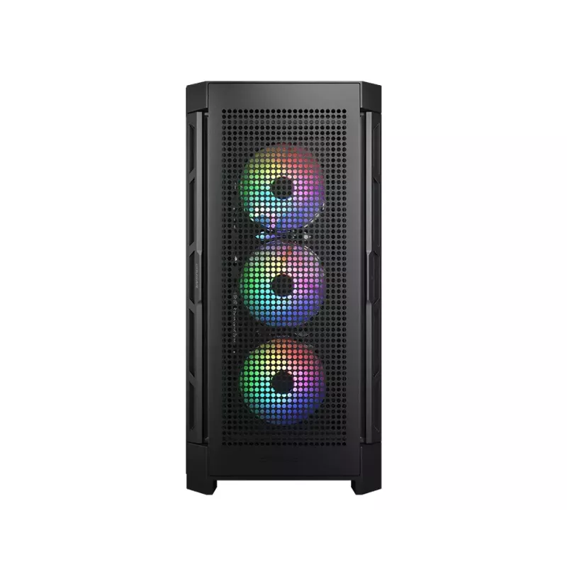 Arvuti korpus COUGAR Gaming CGR-5AD1B-RGB Midi Tower Must