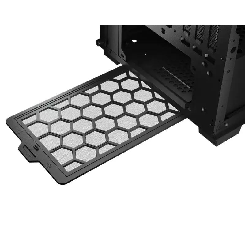 Arvuti korpus COUGAR Gaming CGR-5AD1B-RGB Midi Tower Must