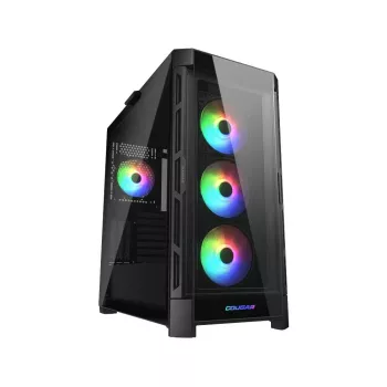 Arvuti korpus COUGAR Gaming CGR-5AD1B-RGB Midi Tower Must
